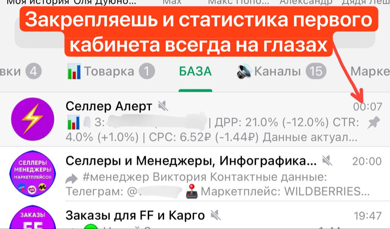 Телеграм-бот для мониторинга выручки и ДРР на маркетплейсах