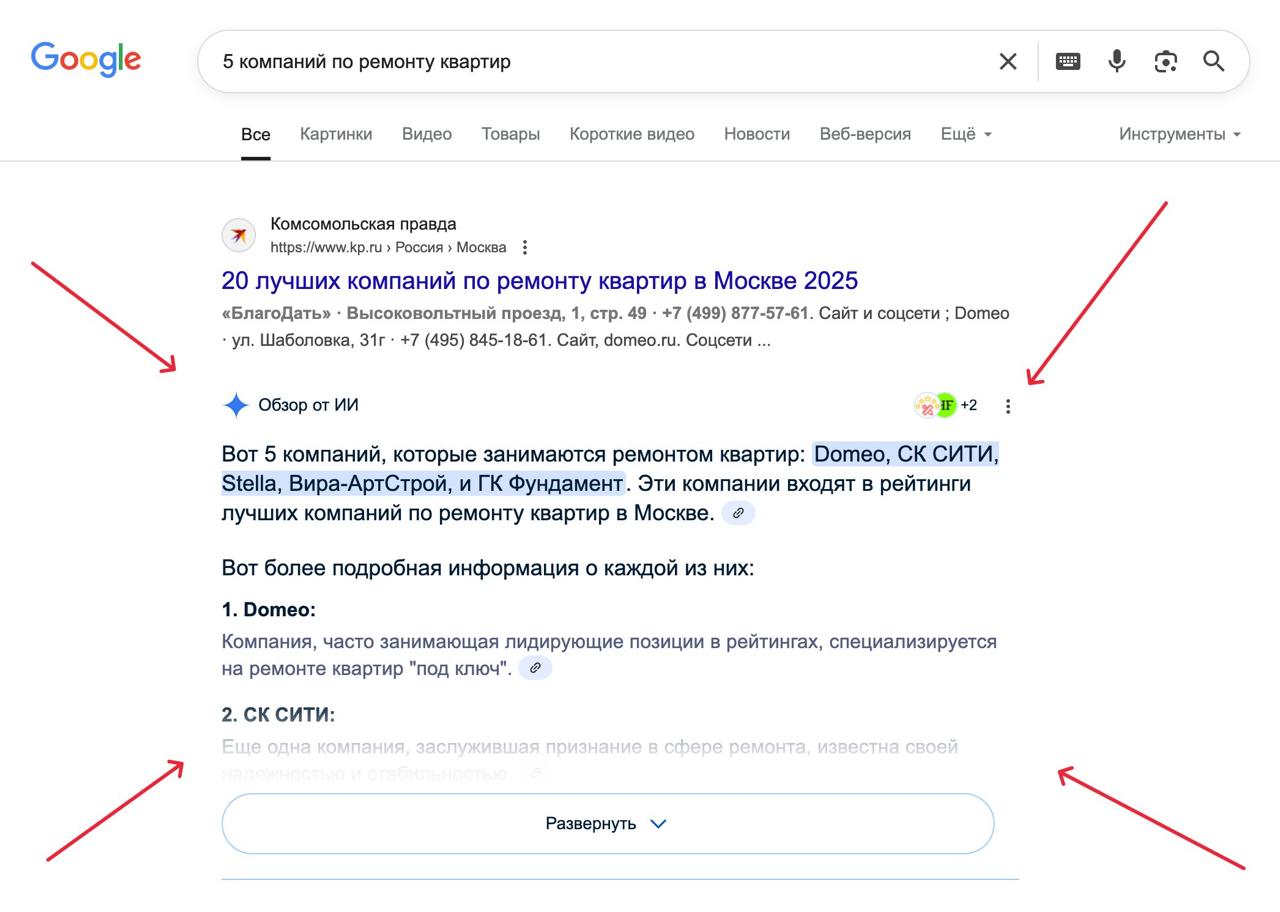 Как ИИ-резюме в поиске снижает кликабельность ссылок и что это значит для продавцов