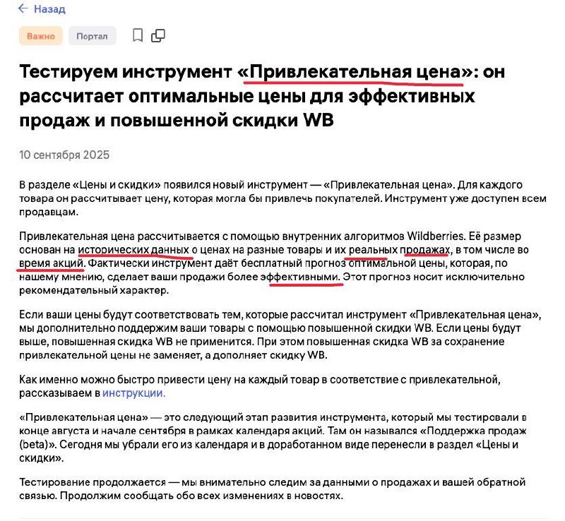 Привлекательная цена на Wildberries: что это такое и как влияет на продажи
