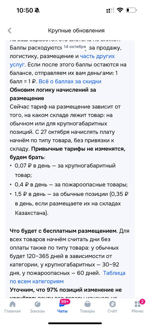 Комиссии Ozon вырастут с 27 октября 2025: что изменится для продавцов FBO, FBS и realFBS