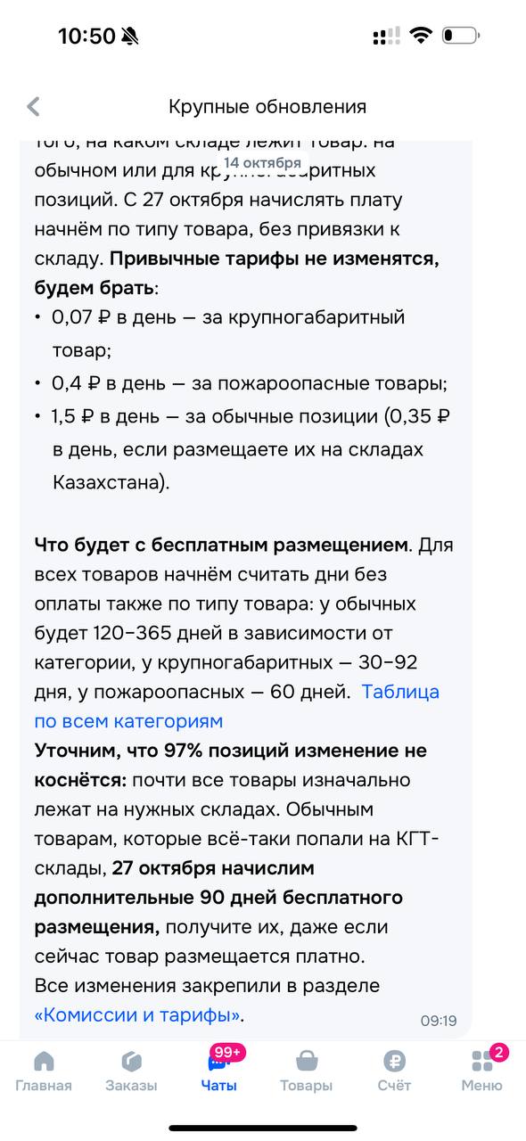 Комиссии Ozon вырастут с 27 октября 2025: что изменится для продавцов FBO, FBS и realFBS
