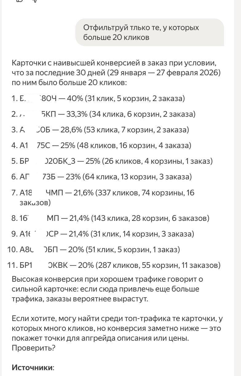 ИИ-ассистент в кабинете Яндекс Маркета: как находить товары с лучшей конверсией без ручной аналитики
